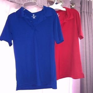 2 Class Club polos. Youth size 14-16. Great shape!